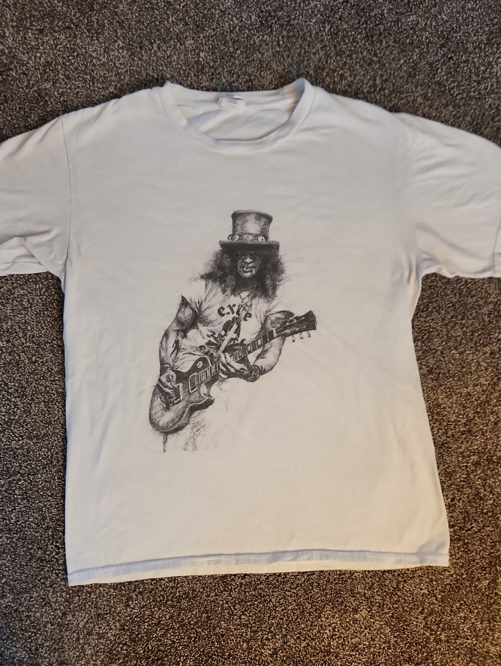 Slash Sketch Short Sleeve Tee - Size Small